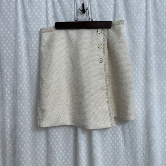 BCBG Heidi Metallic Tweed Mini Skirt NWT - Picture 7 of 12